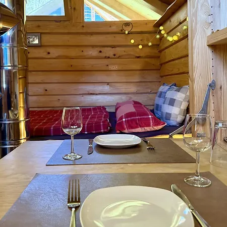 Campingplatz Schwarzwald Romantikhütte - Zweisamkeit - Mit Bettwäsche, Handtücher Und Holz *